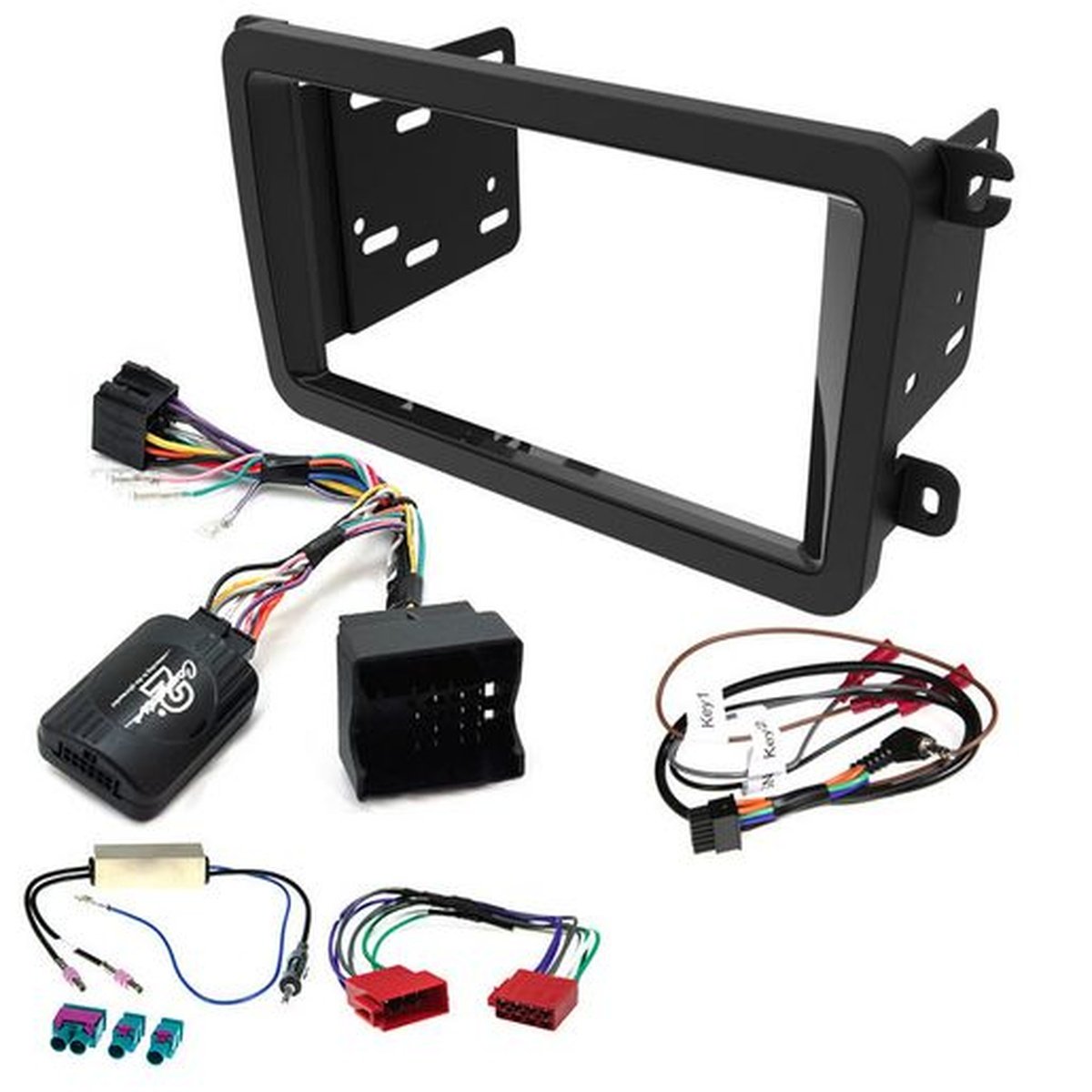 Aerpro Headunit Installation Kit Black fits Volkswagen FP9888K