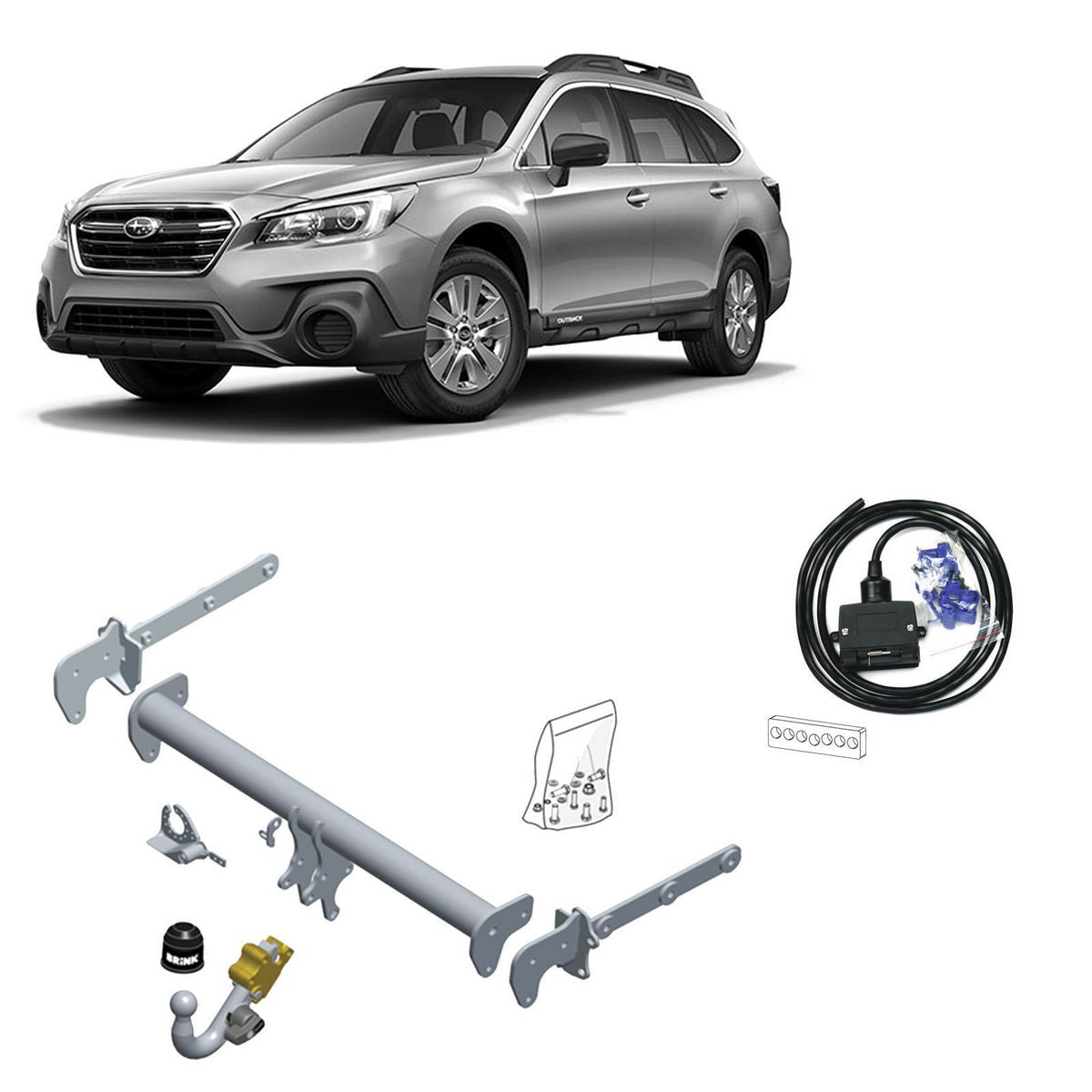 TAG Brink Towbar Complete Kit European 2000 kg K-TOW18618