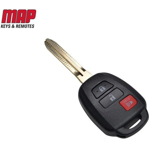 MAP Car Remote Complete (3 Button) fits Toyota KF412