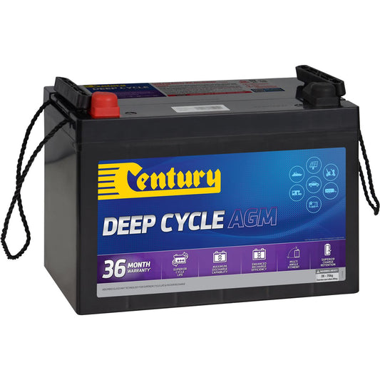 Century Batteries Century Deep Cycle Battery-148120 C12-105XDA
