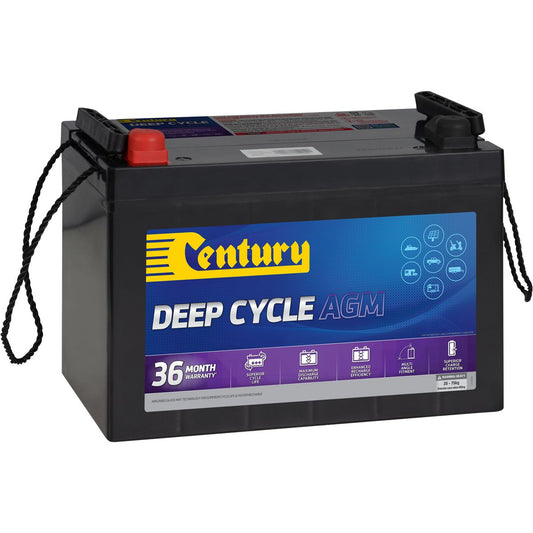 Century Batteries Century Deep Cycle Battery-148121 C12-120XDA