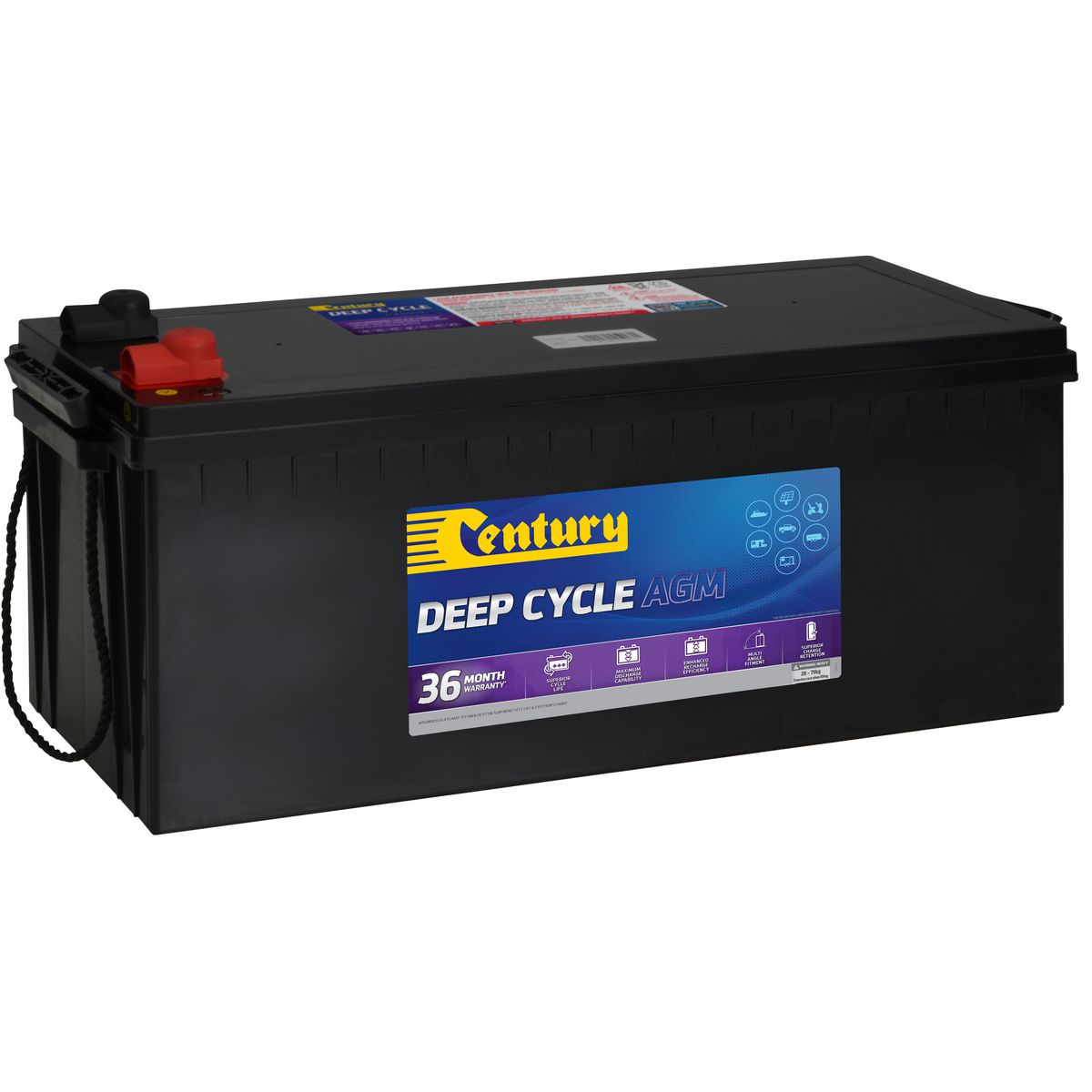 Century Batteries Deep Cycle Battery-148126 C12-165XDA