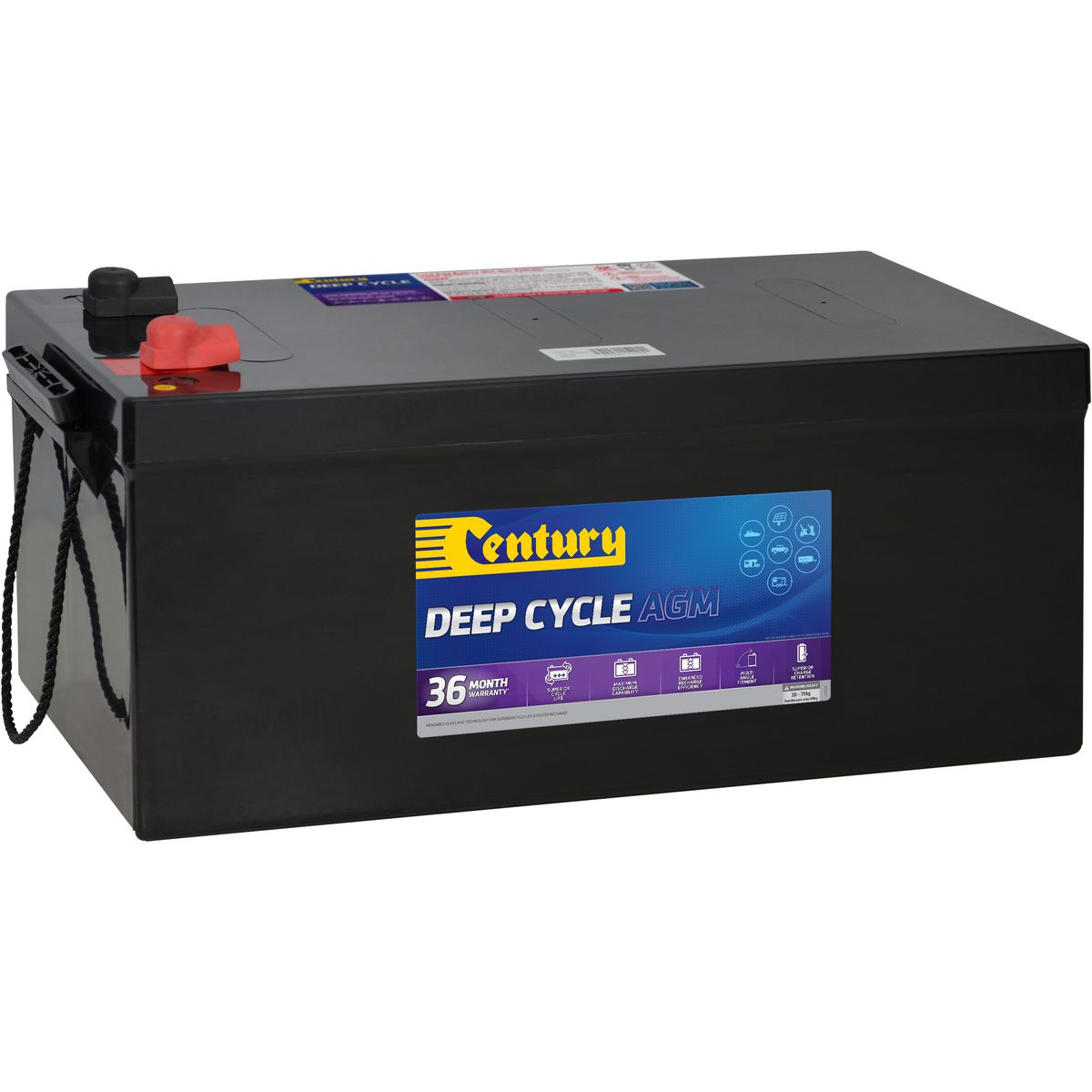 Century Batteries Deep Cycle Battery-148127 C12-270XDA