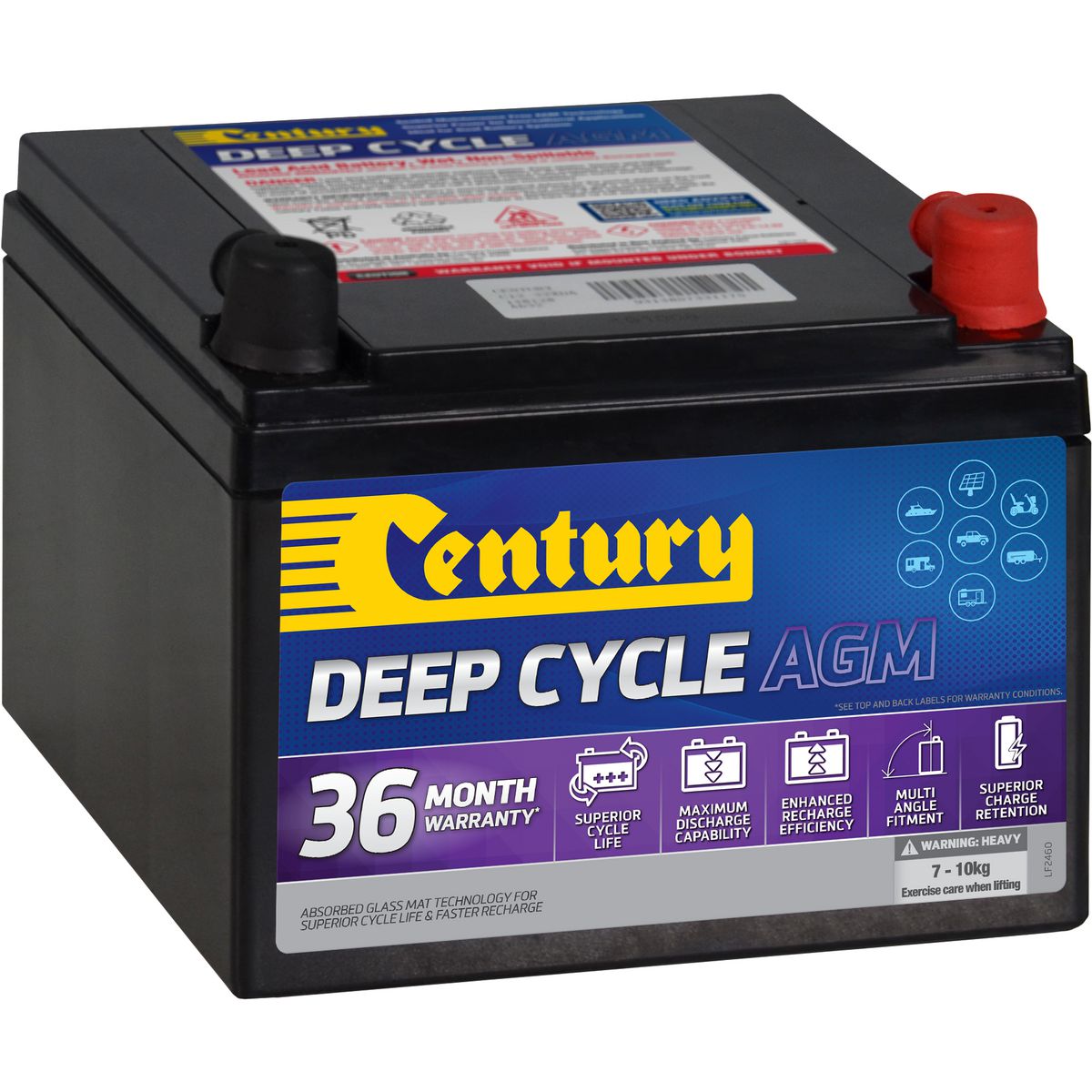 Century Batteries Deep Cycle Battery-148128 C12-32XDA