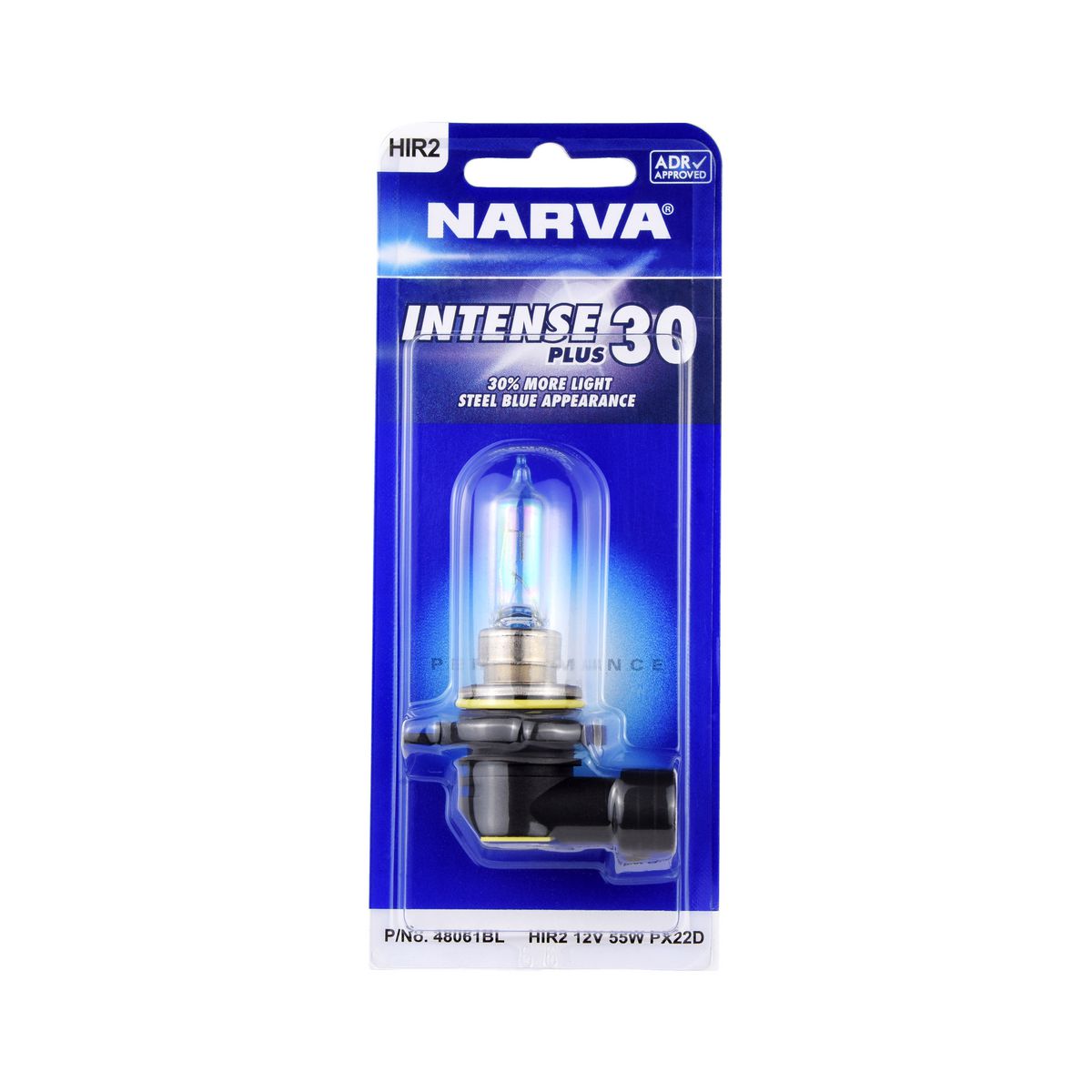 Narva Hir2 12V 55W Intense +30 4200K Headlight 48061BL