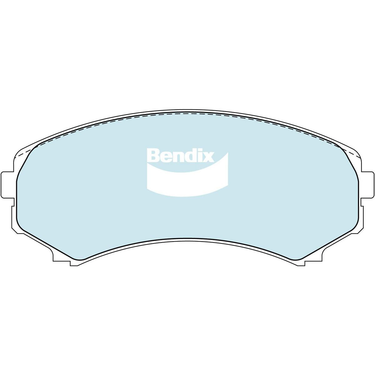 Bendix Ultimate Brake Pad Set Front DB1388 ULT