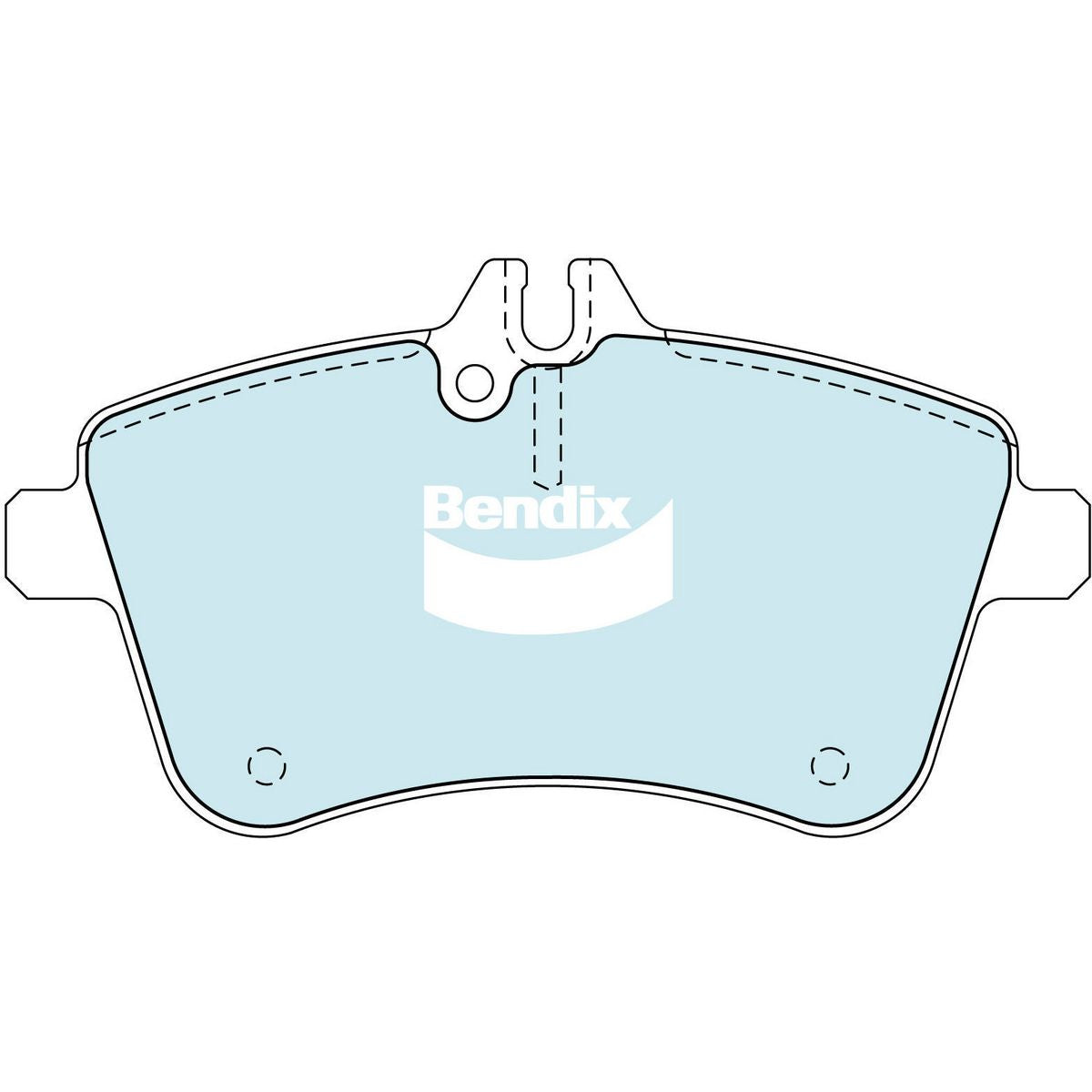 Bendix EURO Brake Pad Set Front DB2233 EURO+