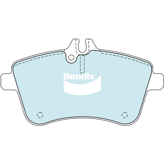 Bendix EURO Brake Pad Set Front DB2233 EURO+