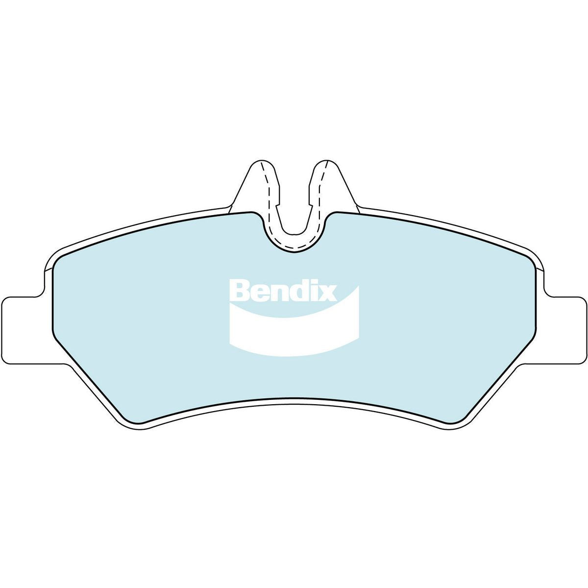 Bendix EURO Brake Pad Set Rear DB1972 EURO+