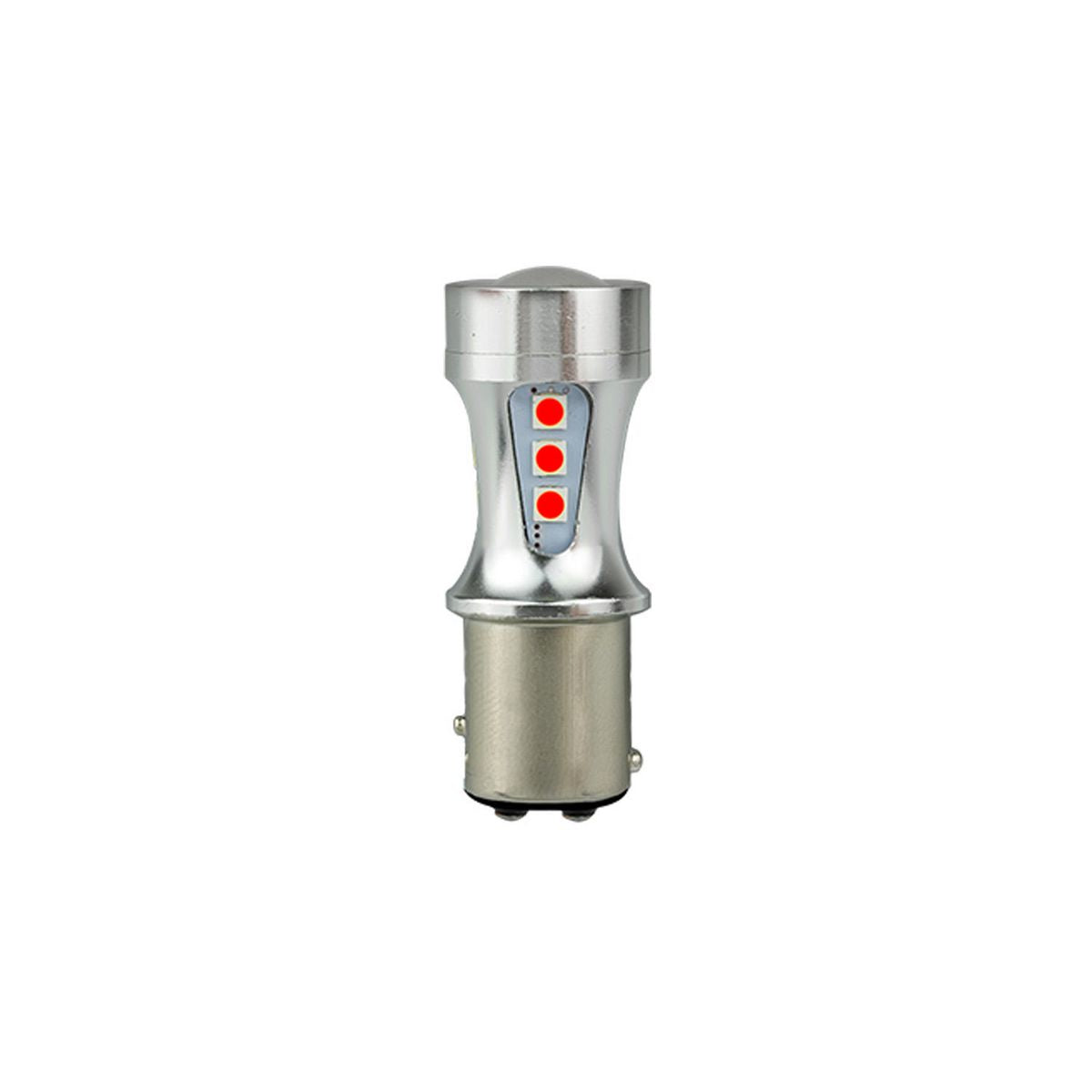 LED Autolamps Bayonet Red Stop/Tail Bulb, 12-24 Volt 1157RM