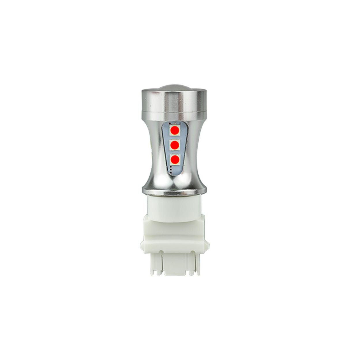LED Autolamps T20 Red Wedge Stop/Tail Bulb, 12-24 Volt T20RM