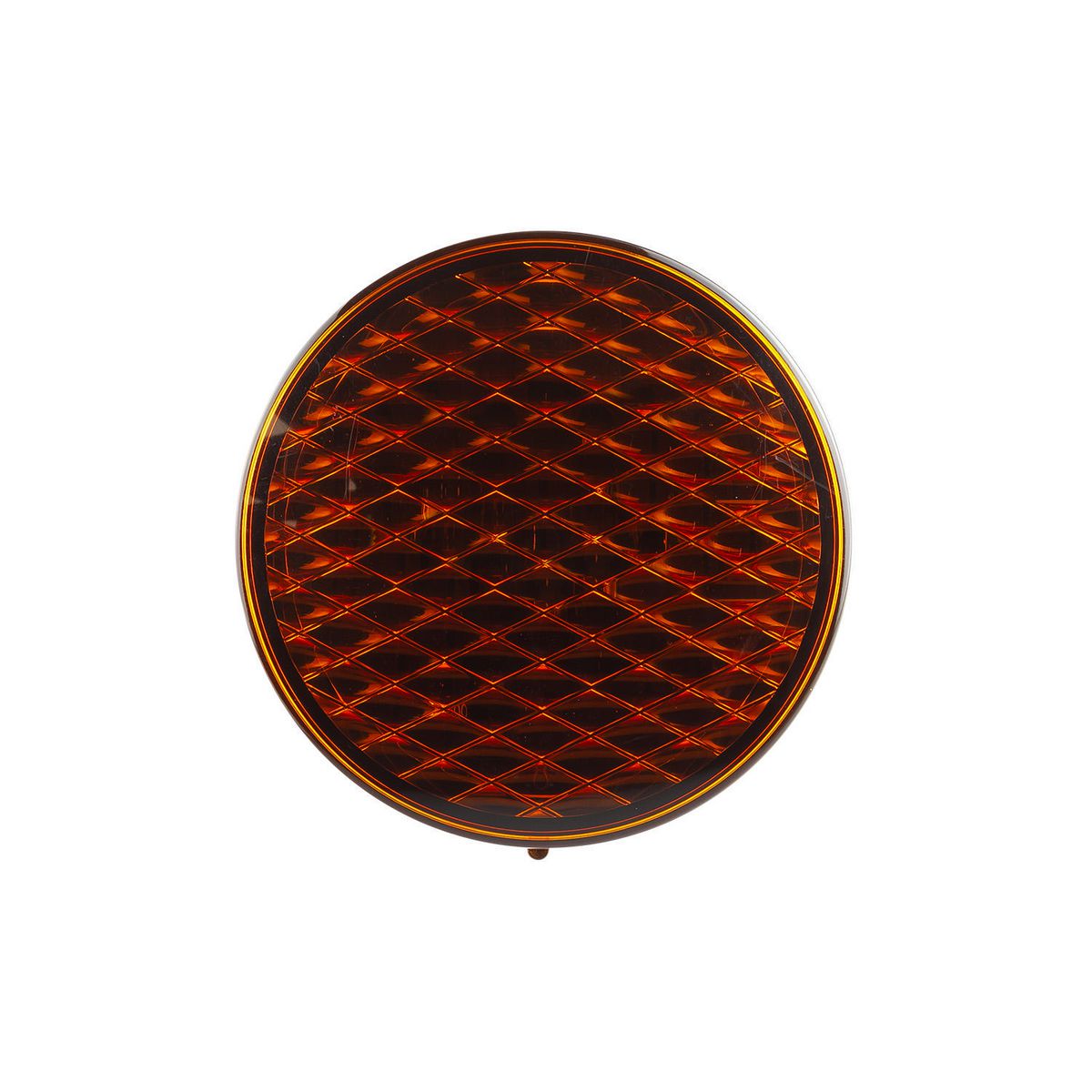 LED Autolamps Indicator Lamp Round Coloured Lens 80mm 12-24V 82AMB