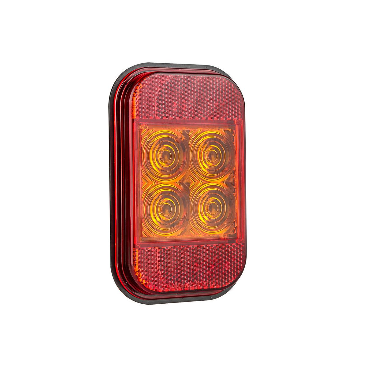 LED Autolamps Indicator Lamp with Reflector 12-24V 133AMB