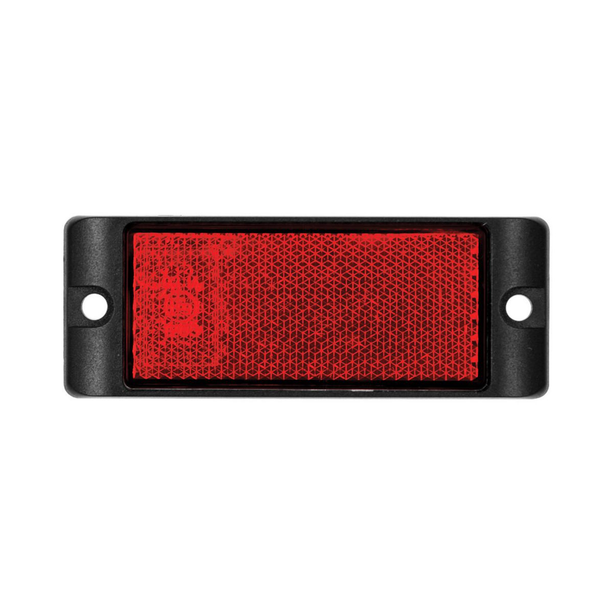 LED Autolamps Box Of 100 X Red Reflector With Mounting 7035RB