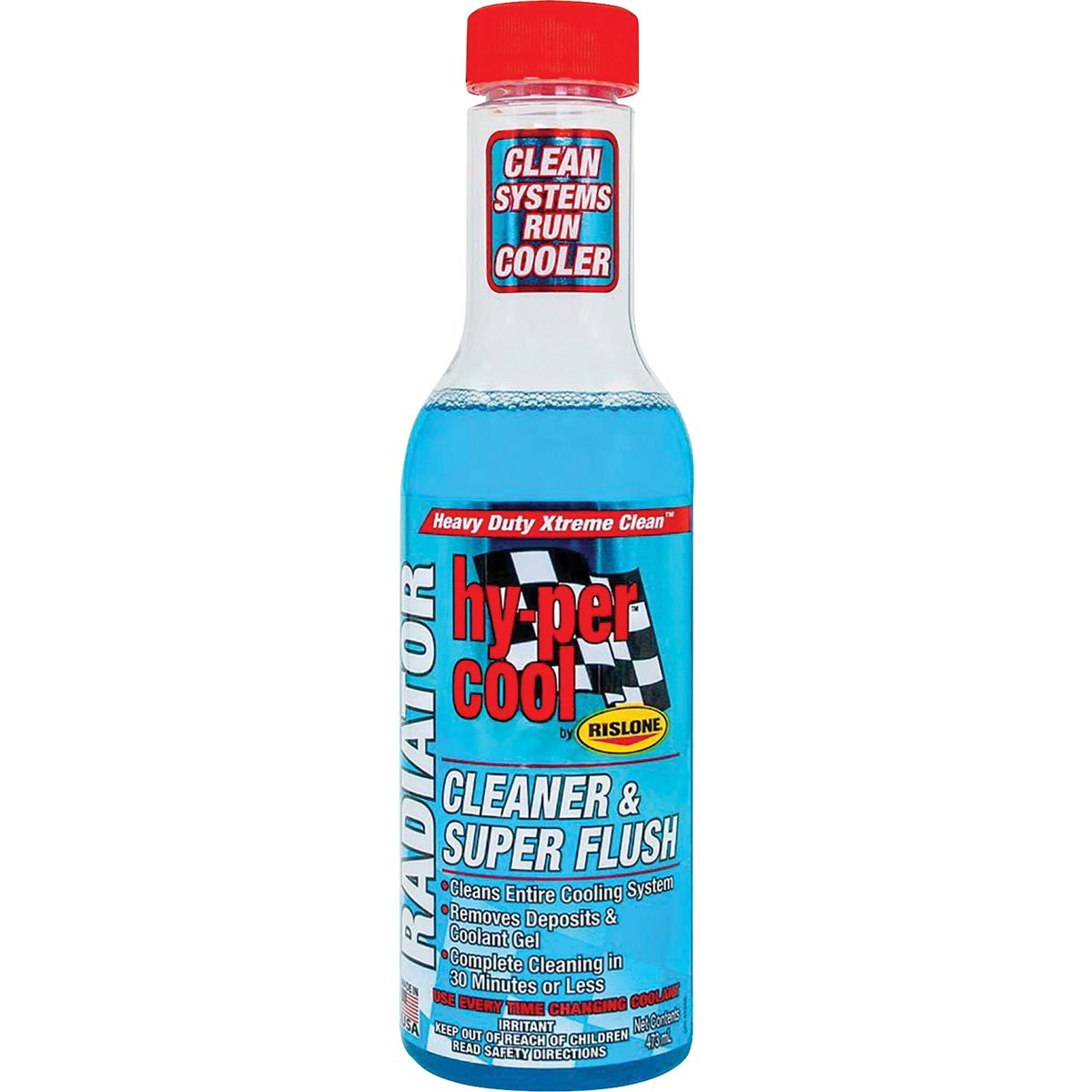 Rislone Hy-Per Cool Radiator Cleaner & Super Flush 473ml 41240