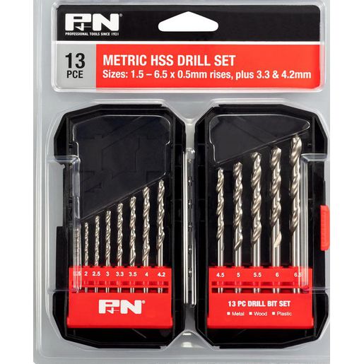 P&N Drill Set 13 Piece Metric 166044639