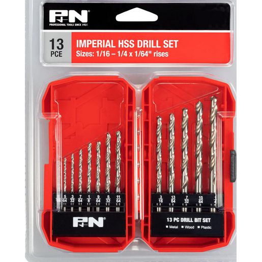 P&N Drill Set 13 Piece Imperial 166044635