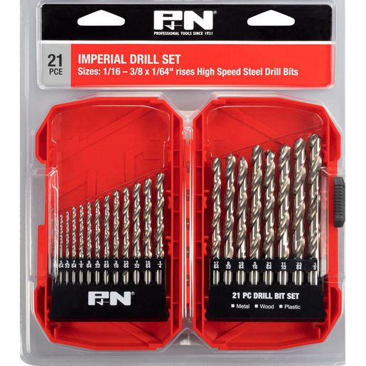 P&N Drill Set 21 Piece Imperial 166044637