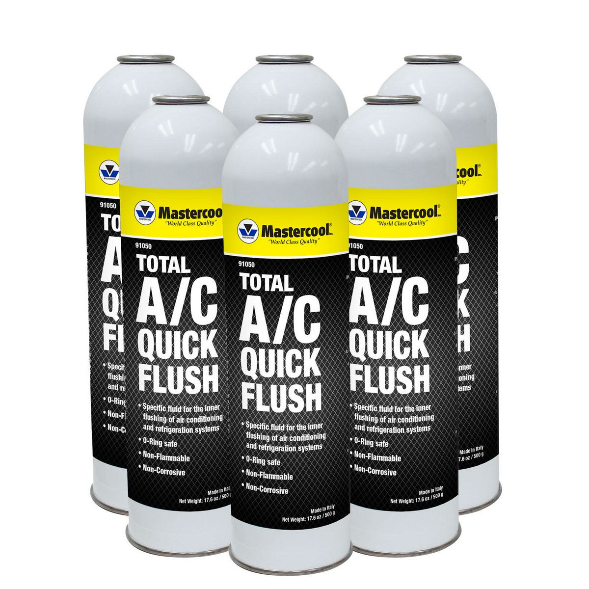 Mastercool Total A/C Quick Flush Can Pack(6) TOX91050-6