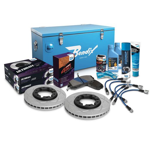 Bendix Ultimate 4x4 Brake Upgrade Kit Front (Suits 2" Lift) U4WD-BUK18+2
