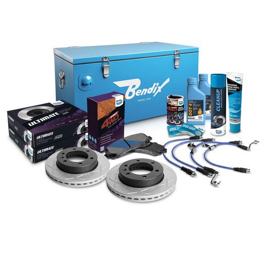 Bendix Ultimate 4x4 Brake Upgrade Kit Front (Suits 2" Lift) U4WD-BUK31+2