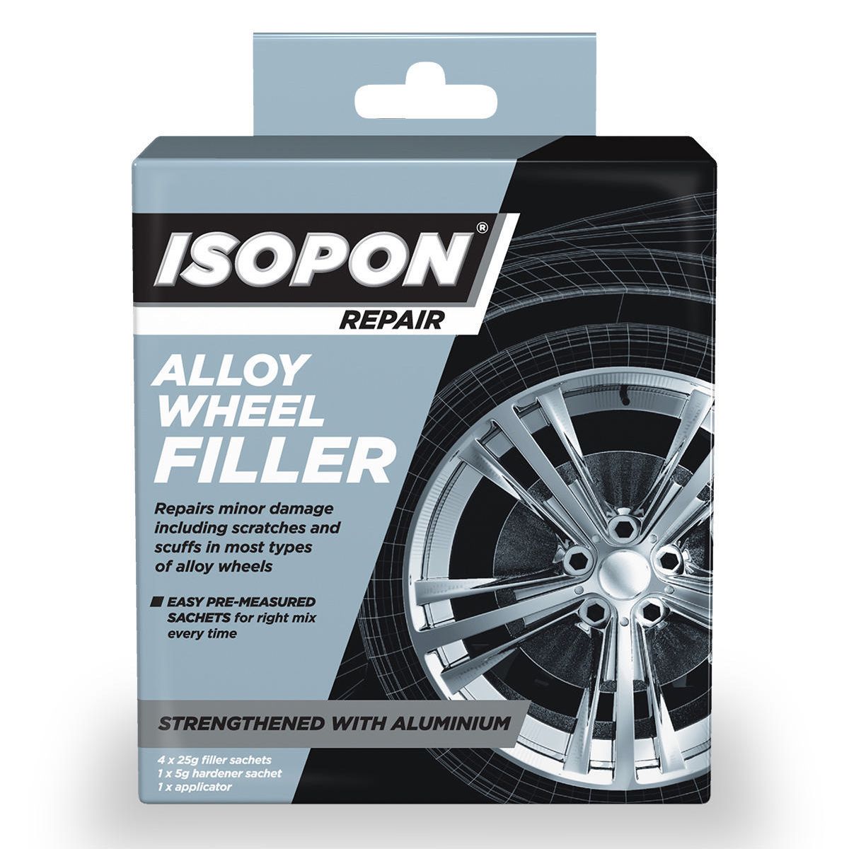 ISOPON Alloy Wheel Mini Repair Kit 167g ALWH/PBX