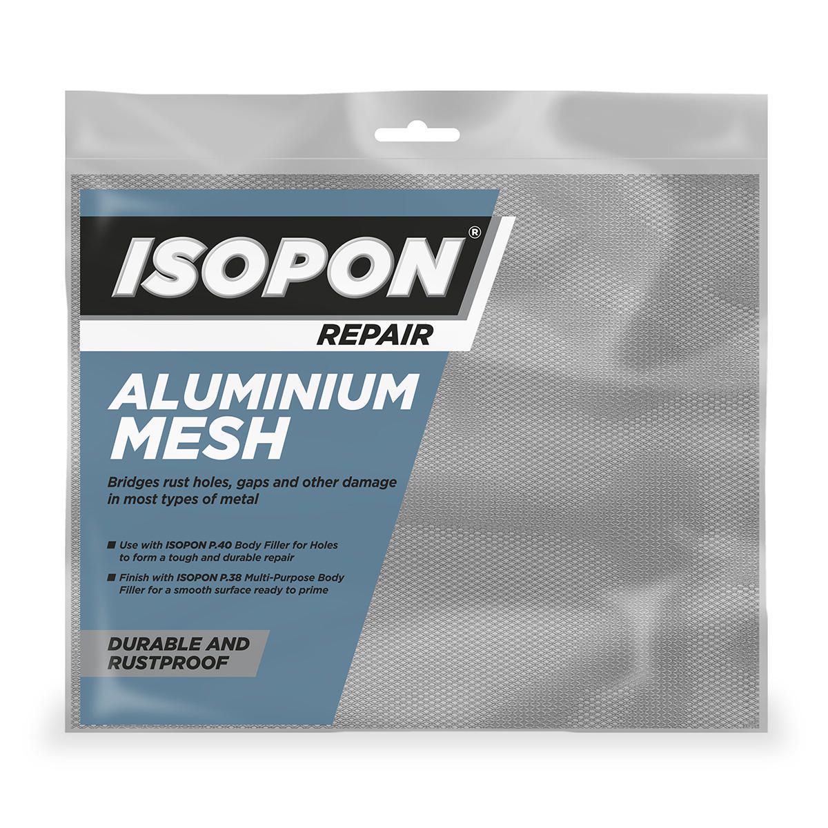 ISOPON Aluminium Mesh 21x25cm PM1
