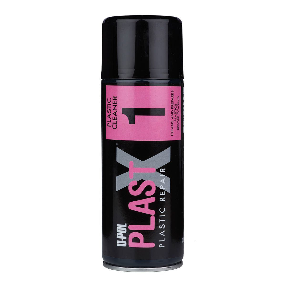 U-Pol Plastx1 Plastic Cleaner Aerosol 400Ml PLAS/1