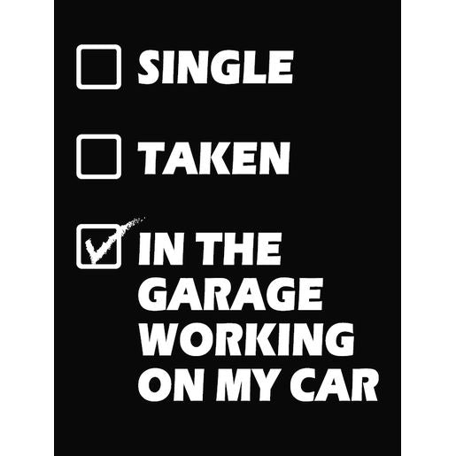 Gear Up Metal Sign - In The Garage Working RTSGS100-17
