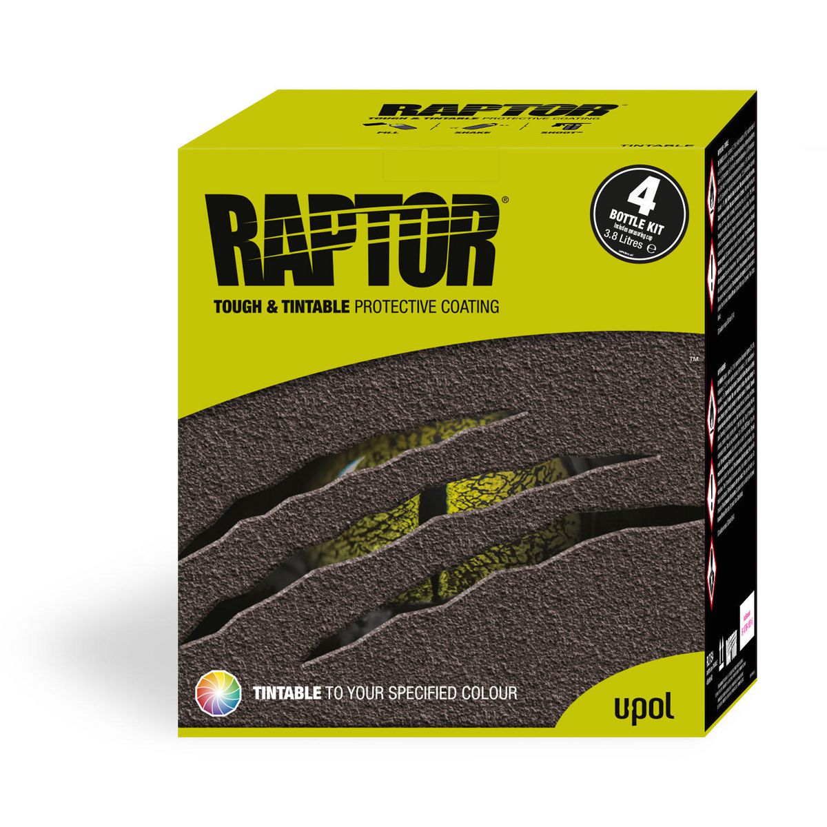 Raptor Tintable Protective Coating Kit 4L