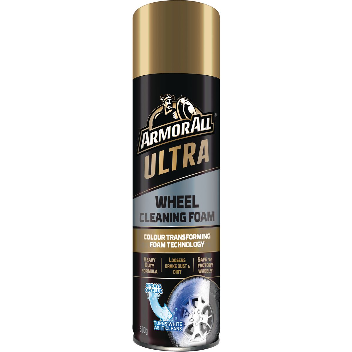Armor All Ultra Wheel Cleaner Aerosol Spray 500g