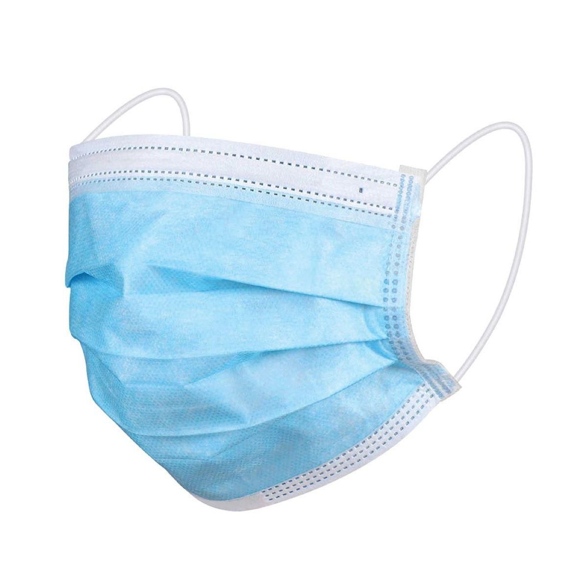 Laser PPE 3-Ply Disposable Mask Store Use 10 Pack PPE-DPMASK10