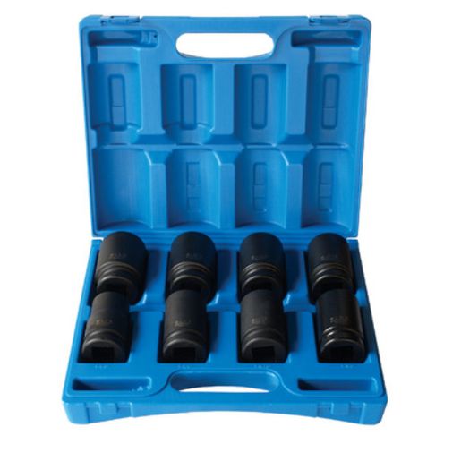 Action Impact Socket Set Deep 1" Drive 8 Piece SAE 600520802