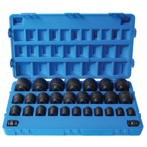Action Impact Socket Set 3/4" Drive 29 Piece SAE 600402902