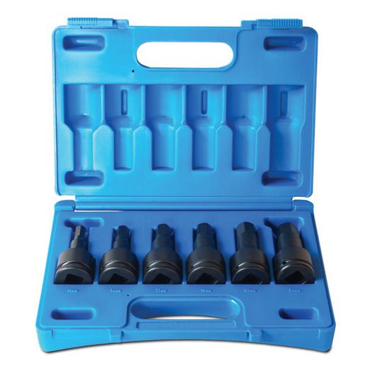 Action Hex Impact Socket Set 3/4" Drive 6 Piece Metric 69543061