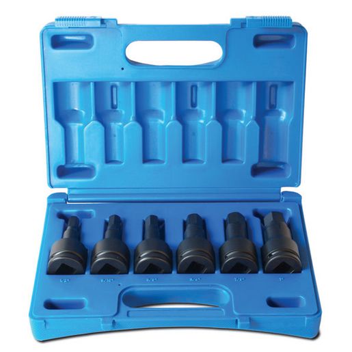 Action Hex Impact Socket Set 3/4" Drive 6 Piece SAE 69443061
