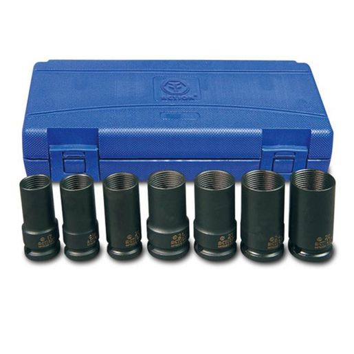 Action Wheel Nut Remover Impact Socket Set 1/2" Drive 7 Piece Metric 69523074