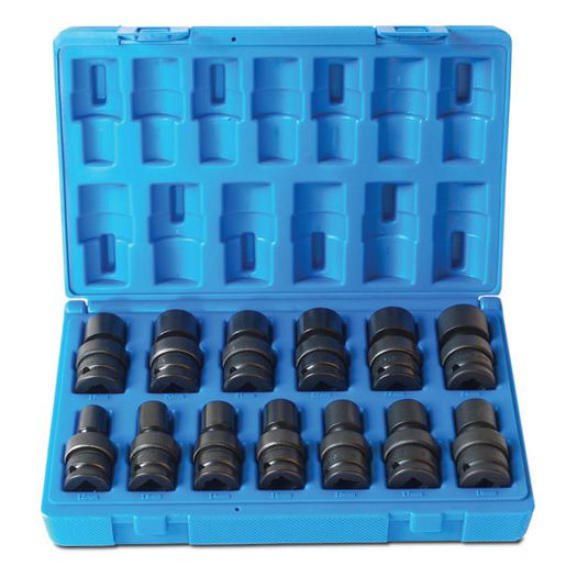Action Universal Impact Socket Set 6-Point 3/8" Drive 13 Piece Metric 623201301