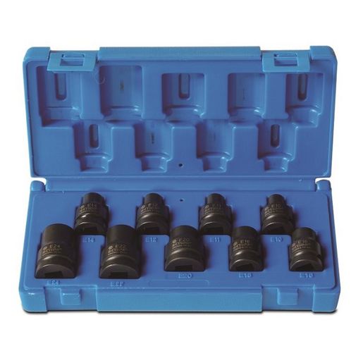 Action E-Torx Socket Set 1/2" Drive 9 Piece 633250901