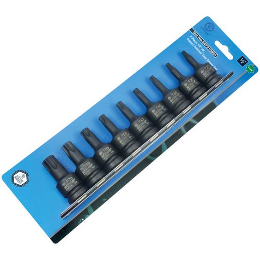 Action Torx Impact Socket Set 1/2" Drive 9 Piece 647210901