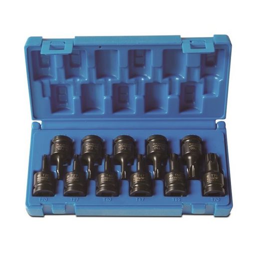 Action Torx Impact Socket Set 1/2" Drive 11 Piece 647211101