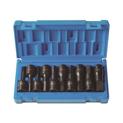 Action Hex Impact Socket Set 1/2" Drive 10 Piece Metric 648251001