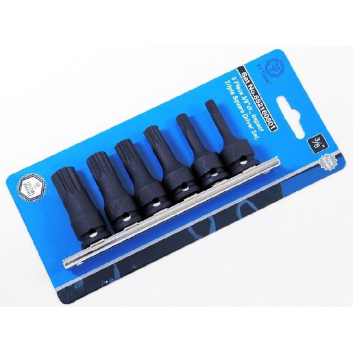 Action Triple Square Impact Socket Set 3/8" Drive 6 Piece 652160601