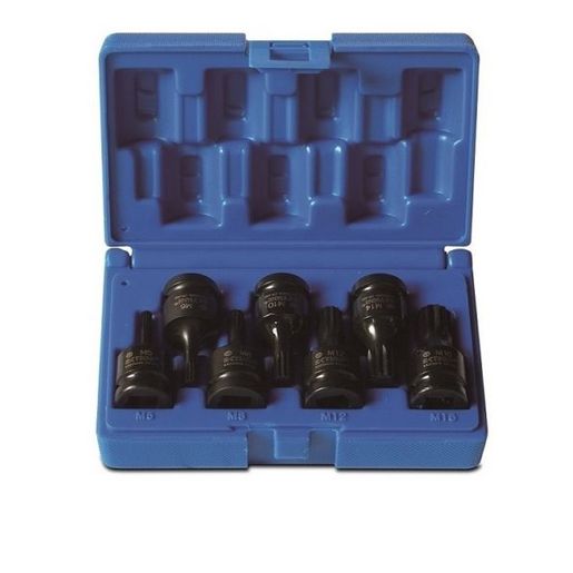 Action Triple Square Impact Socket Set 1/2" Drive 7 Piece 652260701