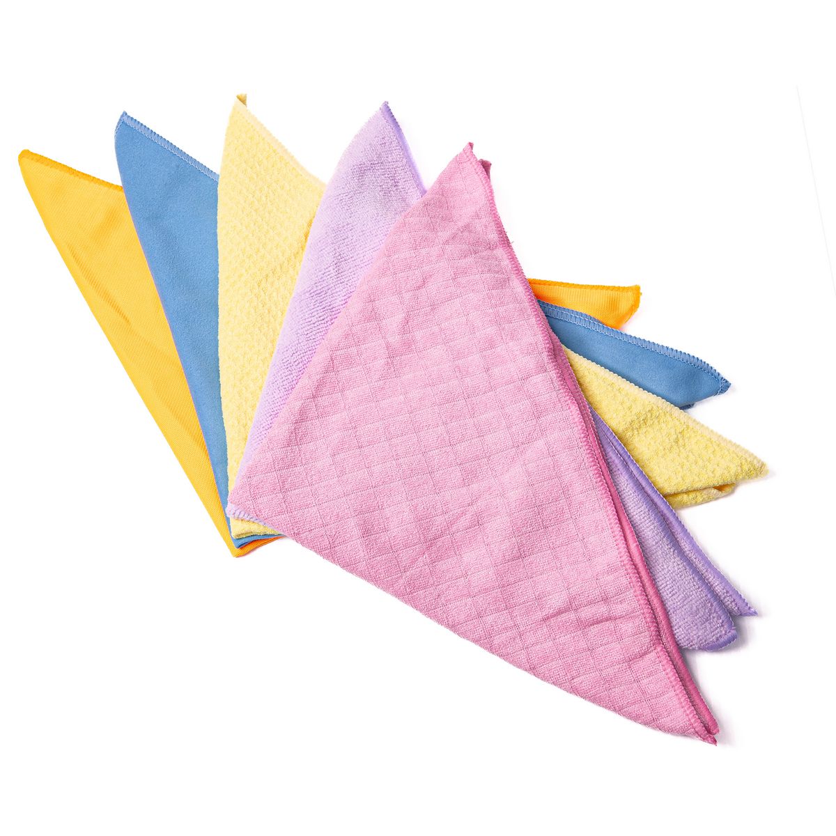 Gearup Assorted Microfibre Clths 10Pk GUMFC10