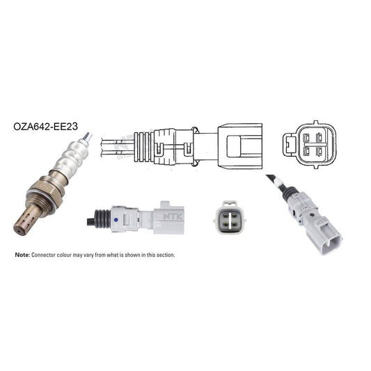 NTK Oxygen Lambda Sensor OZA642-EE23