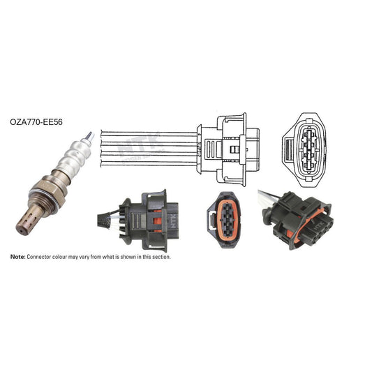 NTK Oxygen Lambda Sensor OZA770-EE56