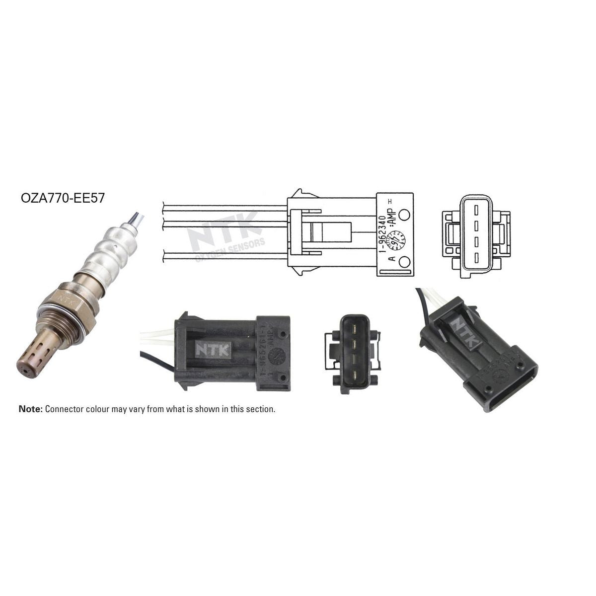 NTK Oxygen Lambda Sensor OZA770-EE57