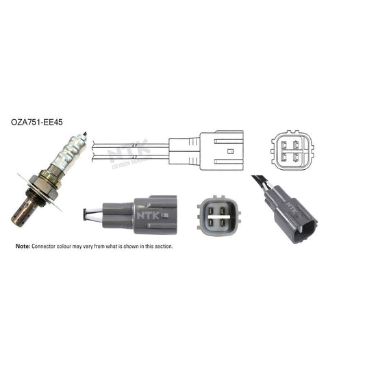 NTK Oxygen Lambda Sensor OZA751-EE45