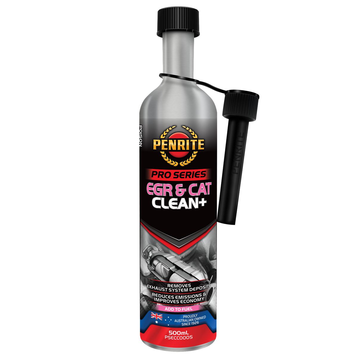 Penrite Pro Series EGR & Catalytic Converter Clean+ 500ml PSECC0005